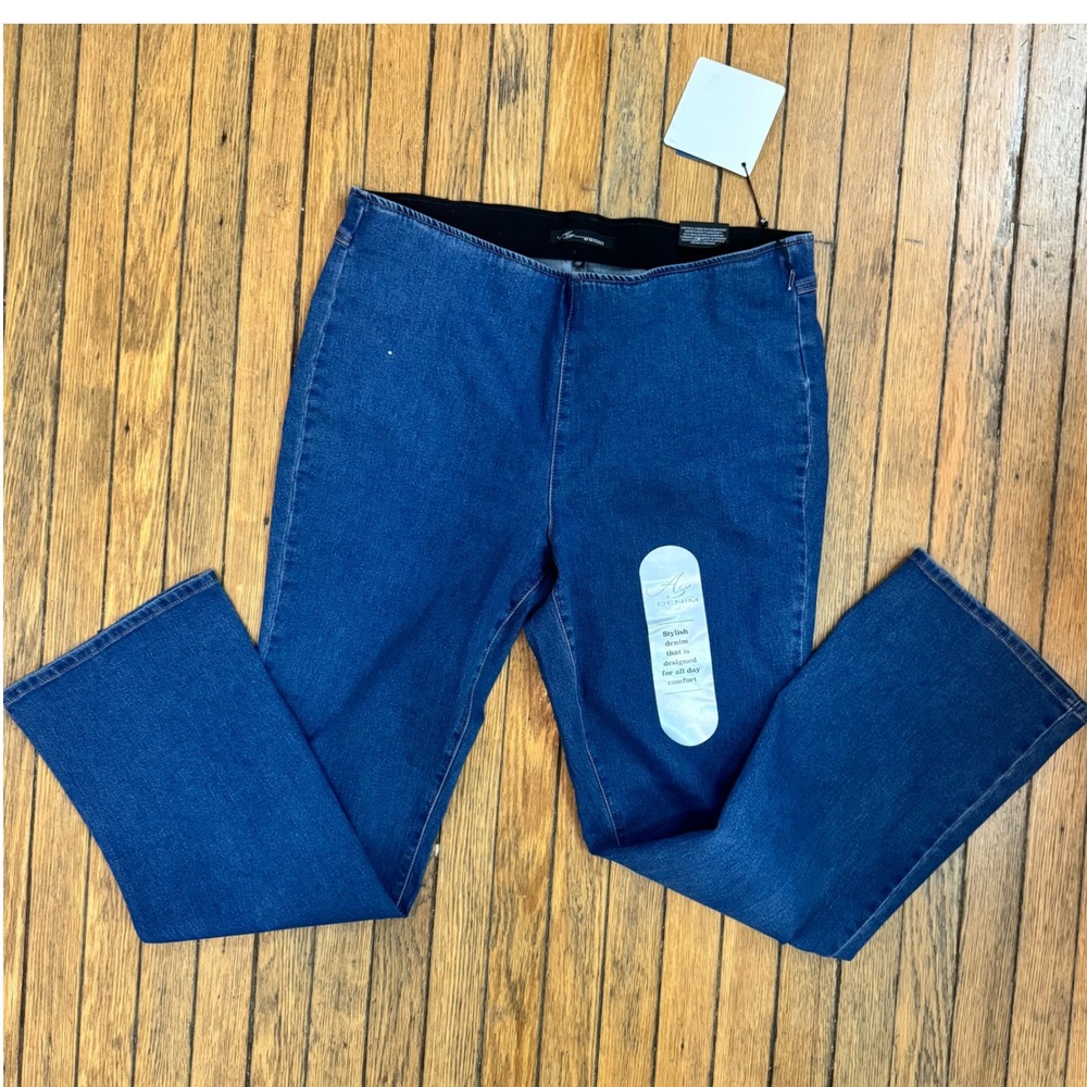AG Denim Pull-On Flare Leggings Stylish Comfortable Jeans 18W